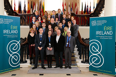 family photo from COHAFA 2013, Dublin Castle