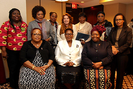 MoS Kathleen Lynch at CSW57 side event 'Accelerating Zero Tolerence to gender based violence through the HIV response'. Photo: UNAIDS Mehdi Taamallah