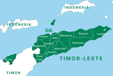 Timor Leste Map