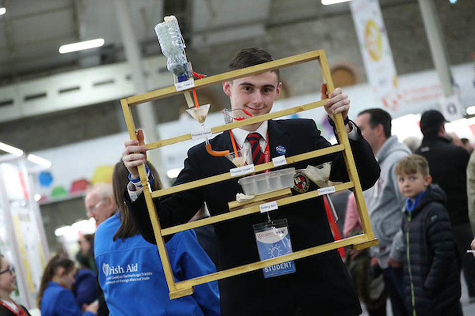 Irish Aid/Self Help Africa Science for Development Award at BTYSTE 2019