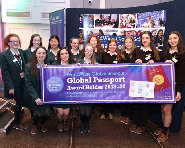 Students from Loreto, Clonmel and Loreto, Letterkenny