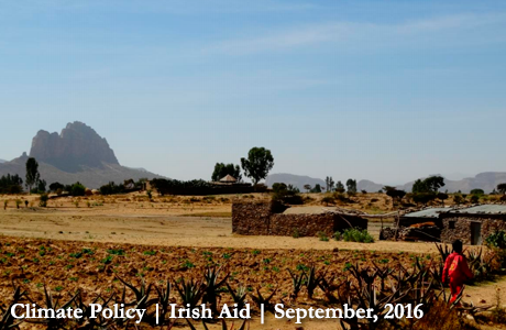 Debre Birhan Kebele famer’s houses and crops, Hawzen Woreda, Tigray, Ethiopia. Photo: Diane Guerrier